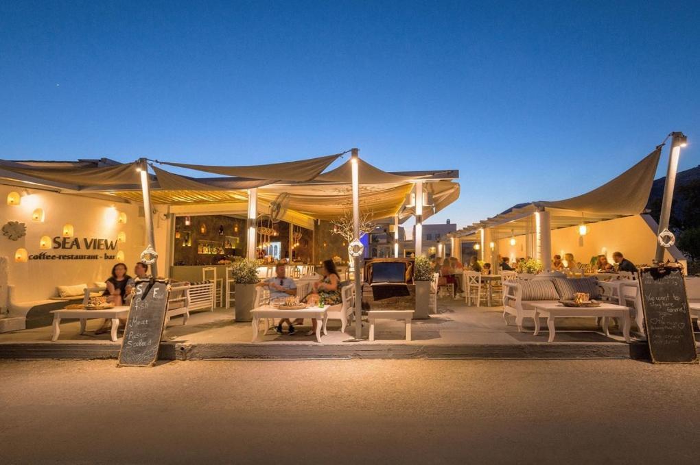 Sea View Beach Hotel (Adults Only) Периволос Екстериор снимка