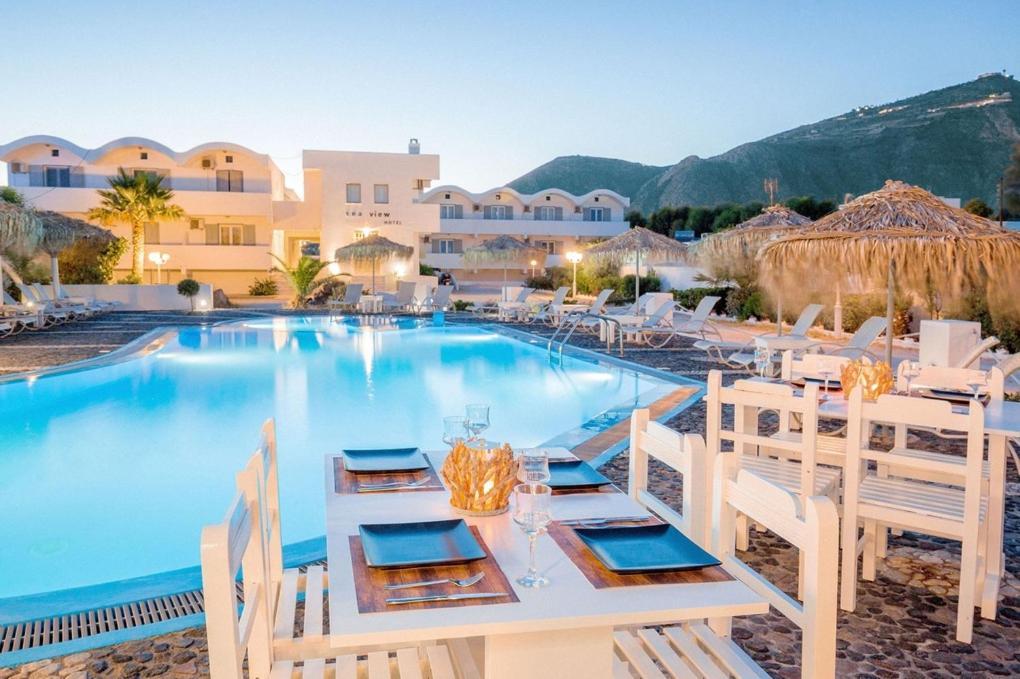 Sea View Beach Hotel (Adults Only) Периволос Екстериор снимка