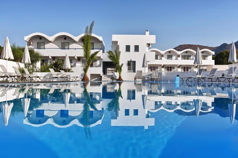 Sea View Beach Hotel (Adults Only) Периволос Екстериор снимка